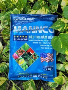 [Freeship Max] Thuốc trừ vàng lá chín sớm lúa thán thư sương mai sơ đen mít FORTHANE 80WP (hoạt chất mancozeb ) bột vàng gói 1kg_VTNN TRUNG THIEN THINH