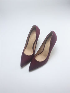 Giày Cao Gót Đế Bằng Màu Nâu Da Lộn Mũi Nhọn Phong Cách Hàn Quốc Cho Nữ Mùa Xuân 2025 Giày Đơn Thời Trang Thường Ngày