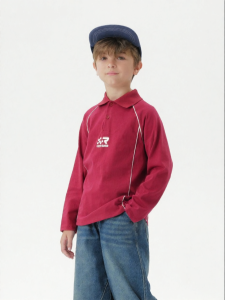 Marc&Janie | Vintage Racing Red Long Sleeve T-shirt Spring Wear