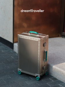 DREAM TRAVELLER | Rolling Luggage with Swivel Wheels Fashionable Business Travel Case with Password Lock