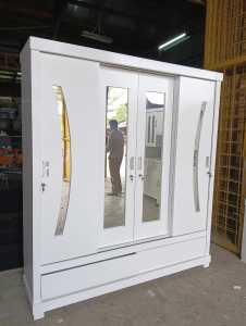 LEMARI 4 PINTU SLIDING DOOR/LEMARI 4 PINTU (KHUSUS JABODETABEK)