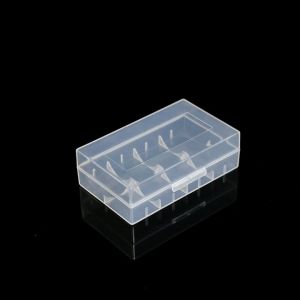 Li-Ion 18650 Battery 2 Slot Case Batteries Casing Box Container Kotak Bateri