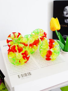Kids Sucker Ball Luminous Darts Throwing Sticky Ball Throwing Ball Toy Classroom Interactive Teaching Aids