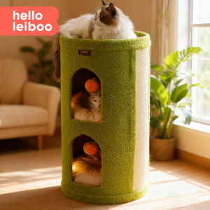 HELLOLEIBOO | Giường Thú Cưng Đa Năng Hình Lỗ Cây To Cho Mùa Đông Và Mùa Hè