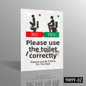 YINMO | Customized Acrylic Warning Sign