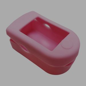 Oximeter Case Effective Protective Soft Comfortable Pulse Oximeter Case for Indoor for Outdoor for Home Medical Silicone Fingertip Oximeter Protective Case Cover Household Colorful Monitor Pulse Rate Finger Clip Pulse Measure Device
