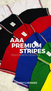 AAA PREMIUM POLO SHIRT STRIPES DESIGN 2