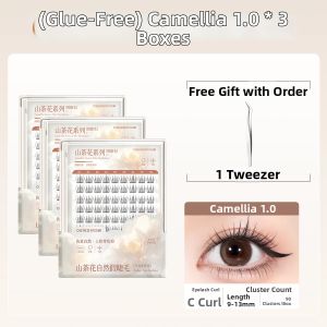 OEIEZ | Camellia Natural-looking Soft Glue-free False Eyelashes