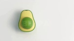 Pet Avocado Catnip Ball 360 Degree Rotation Avocado Toy Pet Interactive Kitten Toys Pet Mainan Kucing