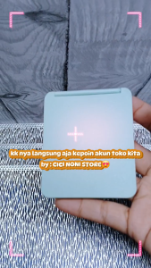 Kaca Mini Saku Aksesoris Desain Elegan Serbaguna warna random per pcs