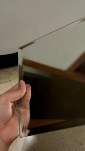 TERMURAH Kaca Cermin Rectangular 20CMX20CM kaca CERMIN BEVEL Termurah COD/Kaca Kotak  Dinding Rumah