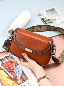 BYUELUN | Vintage Fashion Womens Crossbody Bag with Wide Strap Small