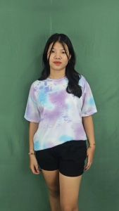 Kaos Atasan Wanita Fuji Tie Dye: Desain Unik & Nyaman