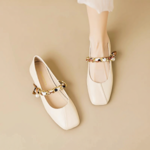 MIFEI | French Mary Jane Low Heel Flat Shoes