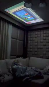 Xiaomi HY300 โปรเจคเตอร์ 4K Android สมาร์ท 11.0 LCD Ultra HD 8000 Lumens 5G WIFIบลูทูธโฮมเธียเตอร์ มินิโปรเจคเตอร์สามารถเชื่อมต่อโทรศัพท์มือถือ / แท็บเล็ต / คอมพิวเตอร์