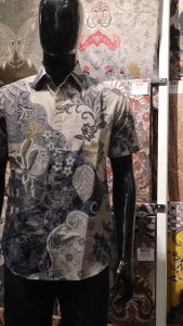 Jayabaya Batik RANGGA V Kemeja Katun Lengan Pendek