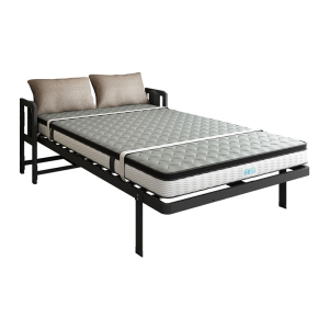 Automatic Foldable Murphy Bed Steel Industrial Style