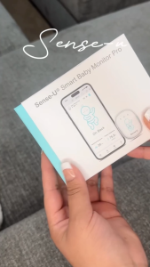 Sense-U Pro Baby Monitor with Arousal Vibration Tracks Breathing/Sleeping Position/Overheating