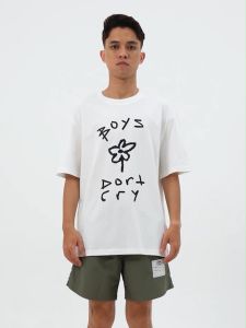 Moutley Oversized T-Shirt Boys Dont Cry C030824
