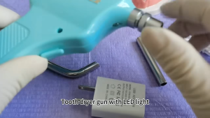 Dental Equipment Minter New Portable Mouth Dryer Mini Tooth Dryer For Teeth Whitening and Orthodonti