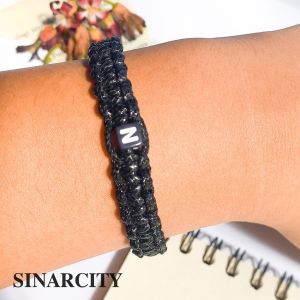 Sc Gelang Tali Korea Rajut Huruf Inisial Kubik Waterproof | Gelang Inisial Tali Rajut Unik Aesthetic Gaya Vintage| Gelang Rajut Tali Korea | Produk by Sinarcity | Hanya di Sinarcity Gelang Rajut Tali Waterproof | Gelang Huruf A-Z Rajut sinarcity