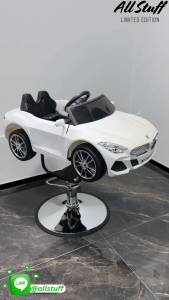 เก้าอี้ตัดผม เก้าอี้รถตัดผมเด็ก รถตัดผมเด็ก ร้านเสริมสวย รถมินิคูปเปอ เก้าอี้ตัดผมเด็ก มีไฟ ปรับระดับได้ ฐานสแตนเลส มีเสียงเพลง ล้อหมุน ขับเคลื่อนที่ได้ Childrens barber chair