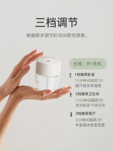 Smart Automatic Aromatherapy Diffuser Car Interior Office Bathroom Odor Eliminator Freshener Spray Machine Relaxing Essential Oil Diffuser