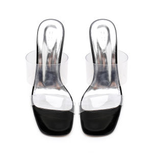 EMUY | Transparent High-Heeled Shoes for Women