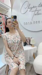 Đồ Tolen nữ quần lỡ tay cánh tiên nữ