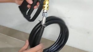 SAMBUNGAN QUICK RELEASE NEPEL ADAPTOR ADAPTER KONEKTOR CONECTOR KOPLER COUPLER SWIVEL 360 DERAJAT QUICK RELEASE THREAD MALE FEMALE G14 1/4" 1/4 INCH DRAT COWO CEWE M14 FOAM LANCE SELANG MESIN HIGH PRESURE NOZZLE TIP PISTOL GUN JET STEAM SETIM CLEANER