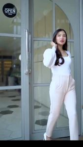 Celana Pensil Scuba Premium Basic Pants Highwaist Saku Paspol Celana Kerja Wanita Baggy Pants Terbaru