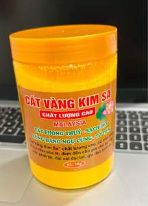 Cát vàng Kim Sa lọ cát phong thuỷ 1kg dùng trong thuật phong thuỷ