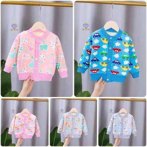 F0031 เสื้อกันหนาวนาโน เสื้อคลุมสำหรับเด็กแรกเกิดถึง3ปี เสื้อกันหนาวเด็กนาโนนิ่มมาก ลายน่ารักนิ่มๆอุ่นๆ