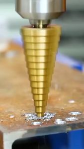 MATA BOR 3 PCS Step drill dril HSS mata bor besi kerucut pagoda Cone drill hole saw multi SET- 3 PCS Asia Teknik