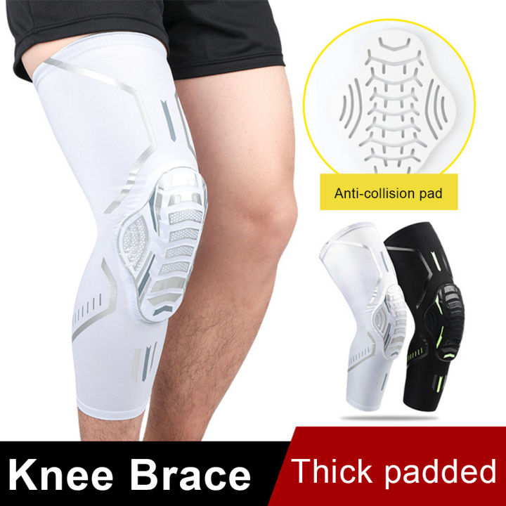 Fitness Anti-Collision Knee pads Sleeve Elastic Knee Brace Support  Protector Training Running Sports