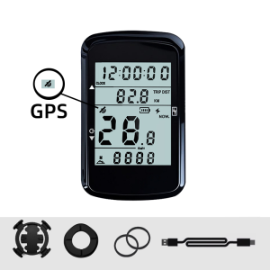 Waterproof Bicycle Speedometer With Back Light Multifunctional Road Bicycle Computer Smart Touch Screen Speedometer With Sensor