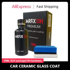 2025 Newest MRFIX 10H 50Ml Premium Protective Paint Coating  Upgraded Car Ceramic Coat Polish Liquid Crystal Set High Density