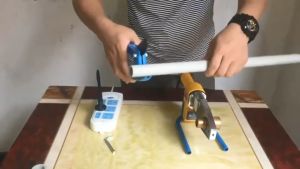 Iron Box Packing Plastic Pipe welder kit with 6 diameter Heads1000W 220V Electric PPR PE Tube Heating Melt Machine