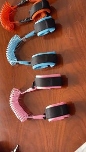 1.5m Child Safety Leash Kids Anti-Lost Wristband Baby Anti Lost Strap Kids Traction Spring Rope