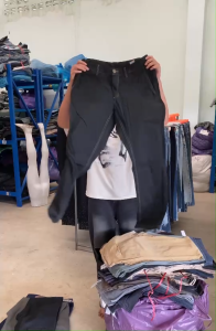 ❌ โล๊ะสต๊อก ขายาวผ้าเวสปอยท์ ไซส์32-46นิ้ว S08