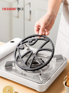 Universal Gas Stove Holder Anti-Slip Kitchen Home Use Stove Platform Pot Stand Small Pot Bracket Metal No Drilling Required