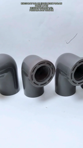 PAKET ISI 6 PCS Faucet Elbow 1/2" AW / Keni Drat Dalam 1/2" AW / Knee Fitting Elbow Drat Dalam AW 1/2 inch Pipa PVC 90° Paket 10pcs