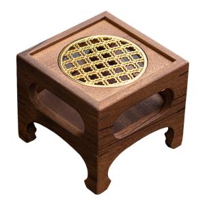 JISU | Walnut Wood Four-Sided Warm Tea Cooker