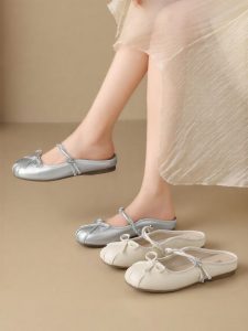 DUSTO | Sweet Bow Round Toe Soft Sole Summer Women Slippers