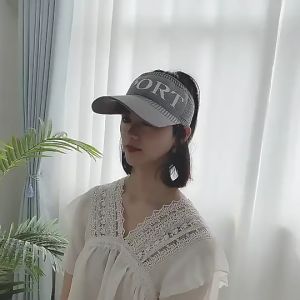 (MG) Outdoor Hat Anti-Ultraviolet Empty Top Summer Sweat Absorbent Quick Drying Breathable Sports Hat Running Cycling - MG Outlet - 100% Ready Stock in Malaysia