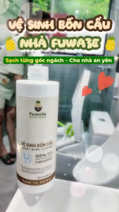 Nước Vệ Sinh Nhà Tắm Toilet Sinh Học Fuwa3e Chai 500ml Hương Khuynh Diệp Ko Hóa Chất Độc Hại