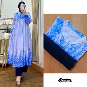 Set Long Tunik Crinkle Airflow