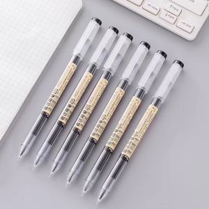 Tian Zhu Original 0.35 Neutral Pen Quick Dry Student Exam Carbon Black Signature Pen National Goods High Quality Writing Tool