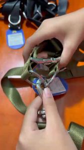 Bộ dây dắt Chó lớn kèm đai yếm ngực khoá hợp kim (mẫu mới) - Hara Pet Store
