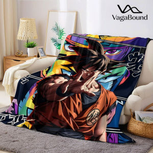 Anime D-Dragon-s B-Ball Printed Blanket Suitable for Sofas Beds Offices Travel Camping Chairs Warm Plush Blanket